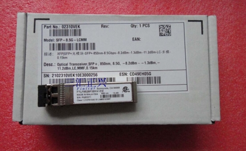 Original FINISAR FTLF8528P3BNV-EM 8.5g multimode 850NM-0.15Km-MM-sfp+