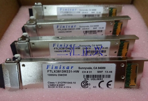 Original FINISAR FTLX3813M331-HW 10G-80KM-XFP-1552.52NM-DWDM