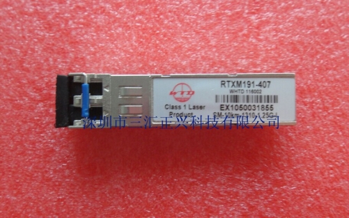 Original WTD RTXM191-407 1.25G-1310nm-sm-esfp 10KM