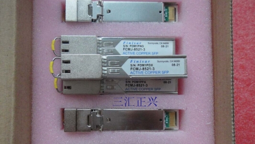 The original FINISAR FCMJ-8521-3 RJ45 Gigabit port