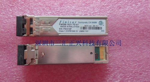 Original FINISAR FWDM-1621-7D-61 SFP-1610NM-2.5G-80KM optical module