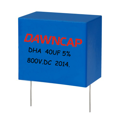 High voltage filter DHA 40UF 800VDC DC filter capacitor P=28MM DC-LINK