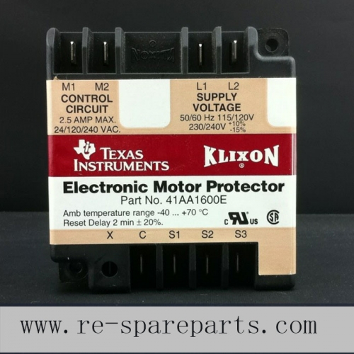 TI KLIXON 1600/1606/1500E 3/41AA refrigeration compressor protector