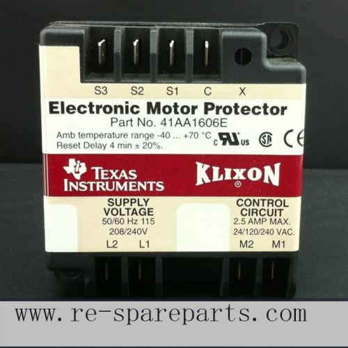 TI KLIXON 41AA1606/1600/1500E refrigeration compressor motor protector