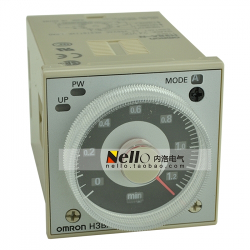 Genuine OMRON time relay, OMRON time delay relay, H3BA-N-AC220V signal, power failure delay