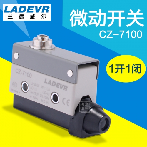 Lander microswitch, CZ-7100 travel switch, 1 turn on, 1 off