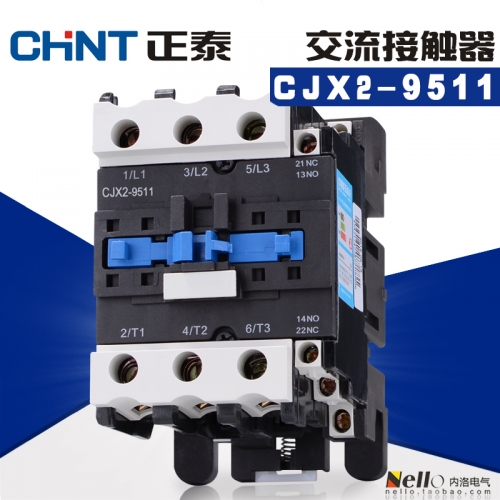 Genuine CHINT contactor CJX2-9511 95A AC contactor 9511 220V 380V 110V 24V