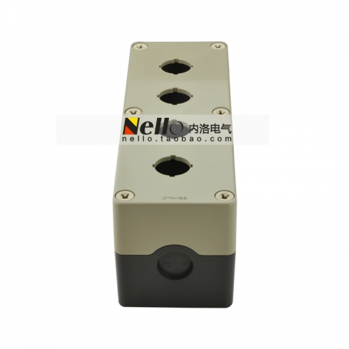 Tianyi 22mm button box ABS 4 hole waterproof button box TYX4 grey 220*75*85mm