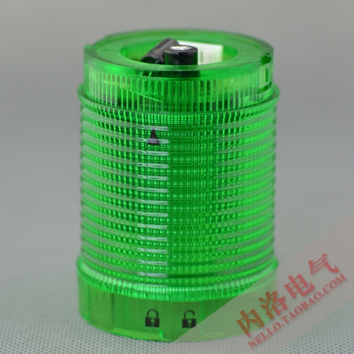 EMA with 50 warning lamp module 0550G12/24L long bright green imported LED light source 12/24V