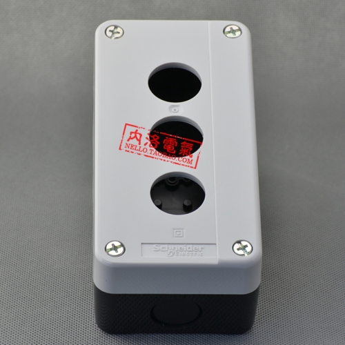 Schneider button switch box, 22mm 3 hole button box, XALB03C, XAL-B03C, IP65