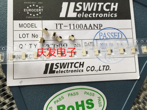 Import Korea IT-1100 babe key side key 2*4*3.5 touch switch with small bracket