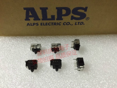 Import Japanese ALPS Alps toggle switch, 6 foot 2 gear slide switch, double Road 2 vertical