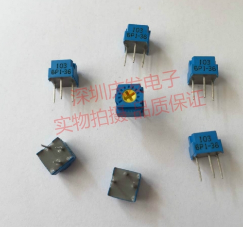 Japanese TOCOS single coil top tuning precision adjustable resistor GF063P1 B103K can be used instead of 3362P