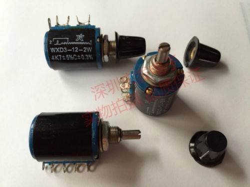 Nantong spark WXD3-12-2W precision multi circle potentiometer, sliding resistor, 4K7, 4.7K, 5 ring