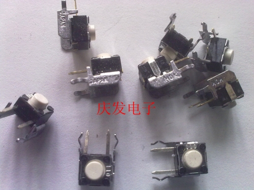 Import Japanese HDK tact switch, 6x6x5 inching switch, 6*6*5 belt rack, original package 500
