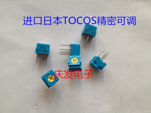 Japanese TOCOS single coil top tuning precision adjustable resistor GF063P1 B202K can be used instead of 3362P