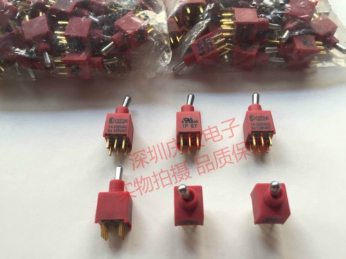 Taiwan imported 6 foot 2 miniature toggle switch toggle IP67 waterproof and dustproof 1A 250V head