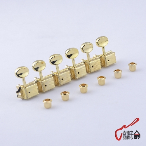 Han GF Kluson electric guitar Vintage g piano string string button button head shaft golden