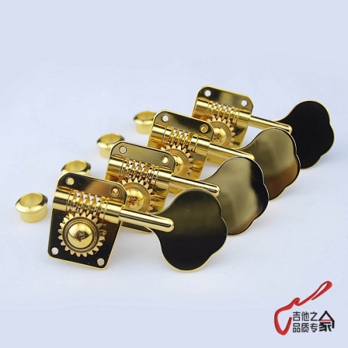 - GOTOH Fanta four string electric bass, butterfly head Qin g peg GB1 gold button