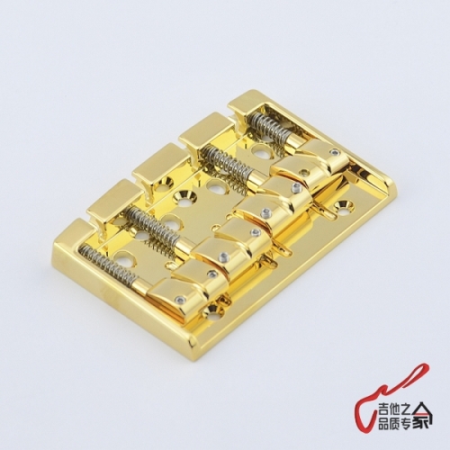 - GOTOH four string 4 string electric bass, electric bass bridge action string board 404BO-4 gold