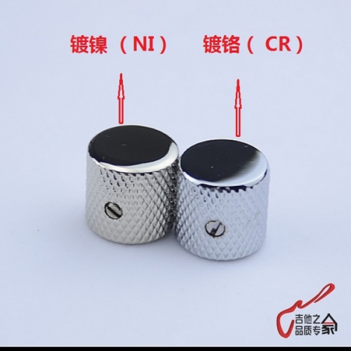 Schematic diagram of color difference between nickel plated (NI) and chromium plated (CR)