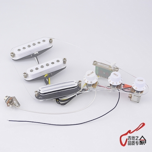 Han only small double track electric guitar pickup circuit assembly suite upgrade Squier