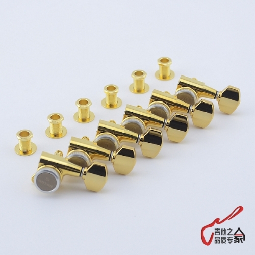 - GOTOH electric guitar string button lock unilateral pegs g peg SG381-07MGT gold