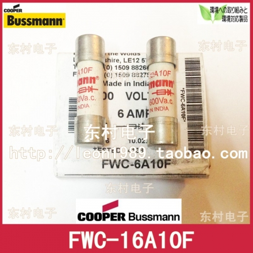 American BUSSMANN fuse tube FWC-16A10F fast fuse 16A 600V 10 * 38mm