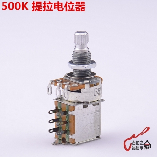 - GF, A500K/B500K, electric guitar, volume, tone, promotion, lifting, cutting, single electronic potentiometer