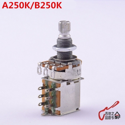 - GF, A250K/B250K electric guitar, electric bass, volume tone promotion, lifting electronic potentiometer