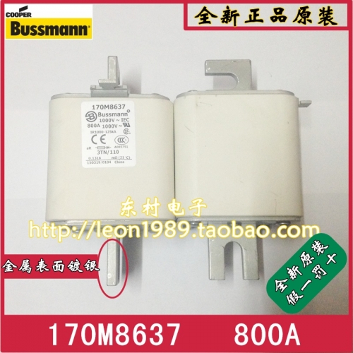 American BUSSMANN fuses 170M8637, 800A, 1000V, 170M8638 fuses