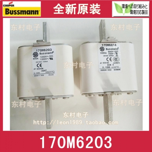 American EATON BUSSMANN fuse 170M6203 800A 1250V frequency conversion fuse