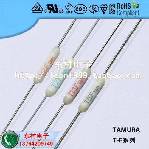 TAMURA Tian Cun temperature fuse T1F fuse 86 degrees 1A 250V T2F 102 degrees 2A