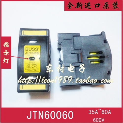 United States BUSSMANN fuse block JT60060, 600V, JTN60060, 35A~60A fuse holder