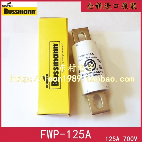 Imported American Bussmann fuses FWP-125A, 125A, 700V, AC/DC fuses