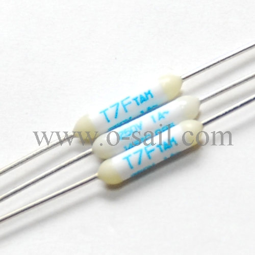 Imported Tian Tian temperature fuse resistance type TAM T7F 145&deg; degree 1A 250V