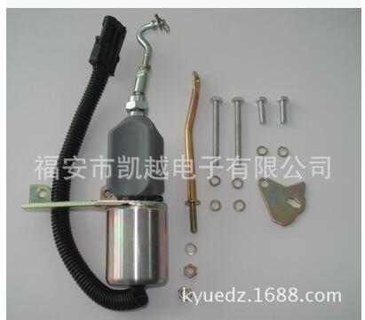 Cummins - engine generator set, electromagnetic valve, drawing type metal oil break out device, electromagnet 3974947 12V/24V