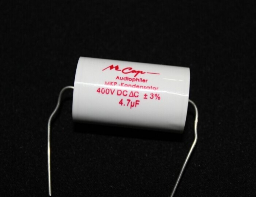 Mcap Germany mundorf 4.7UF 400V audio capacitor