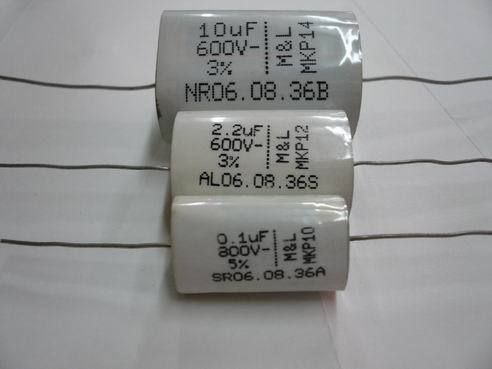 MKP 3.3UF 600V / Italy silver foil capacitor on