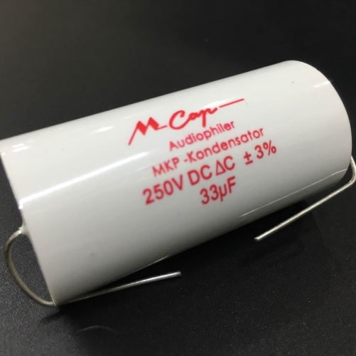 The German Mcap mundorf 33UF 250V audio capacitor