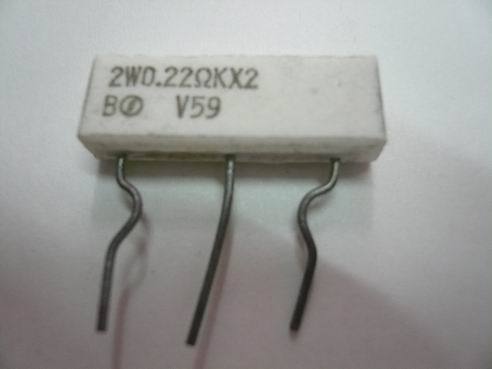 American sense resistor 0.22RX2 2W only