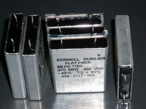 CORNELL DUBILIER antiques 270UF/420V