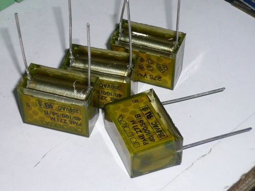 RIFA sets of Ming 271 film capacitor 600N 275V~ 0.6UF box 75pcs foot distance 28MM