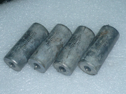 The original SPRAGUE CSC VQ disassemble product oil immersed capacitor 0.47UF 1000V coupling drugs