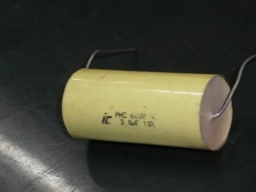 IC Italy thermal film axial capacitor 3UF600V in stock