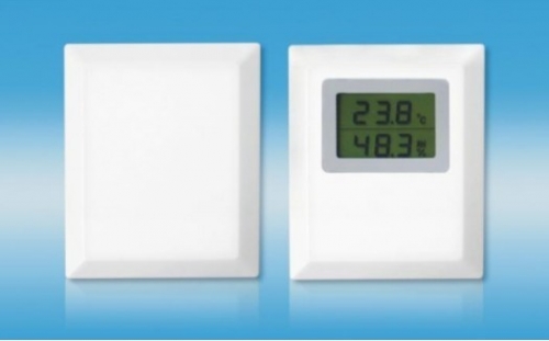 Voltage type temperature and humidity transmitter, temperature and humidity sensor, 0-5V output, with LCD display