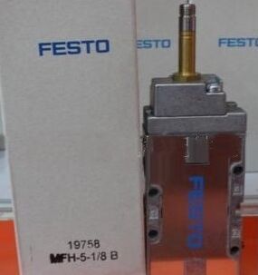 FESTO/ German FESTO solenoid valve MFH-5-1/8-B 19758 quality assurance spot