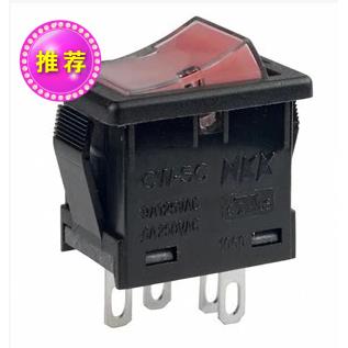 Japan imported Japanese NKK LED micro switch rocker switch CWSC21JCACS light rocker switch