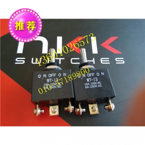 Import NKK Japan Open waterproof WT13T switches toggle switch WT13S high current toggle switch