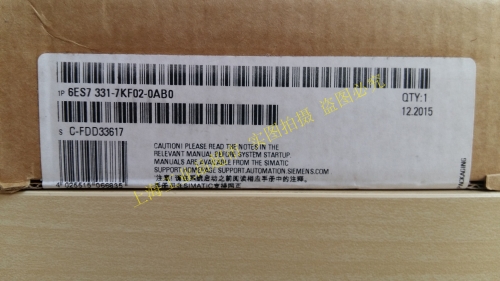 German SIEMENS 6ES7 331-7KF02-0AB0 module, 6ES7331-7KF02-0AB0 new original